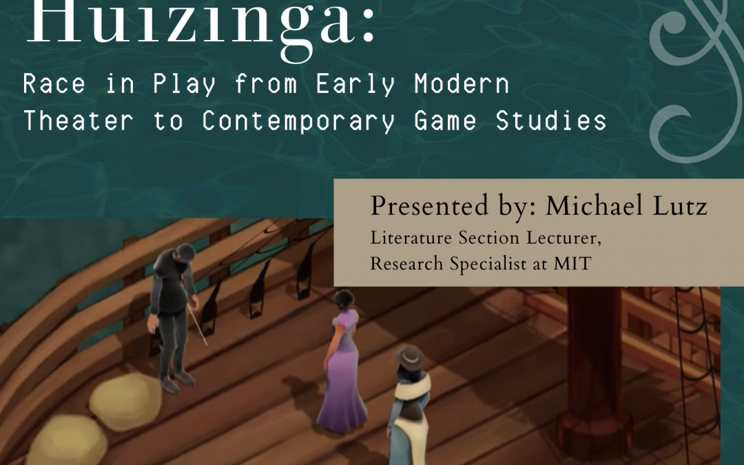 Lit Workshop presents: Michael Lutz: "Hamlet and Huizinga" & Ken Alba: "A Voice Comes To One In The Dark"