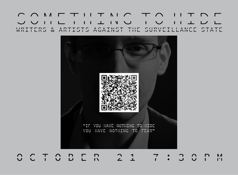 Something to Hide: Writers & Artists Against the Surveillance State