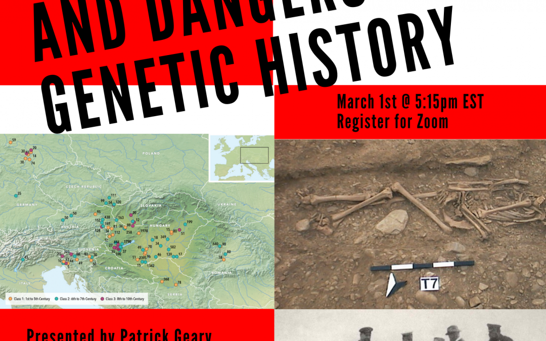 AMS Colloquium Presents: The Challenges and Dangers of Genetic History