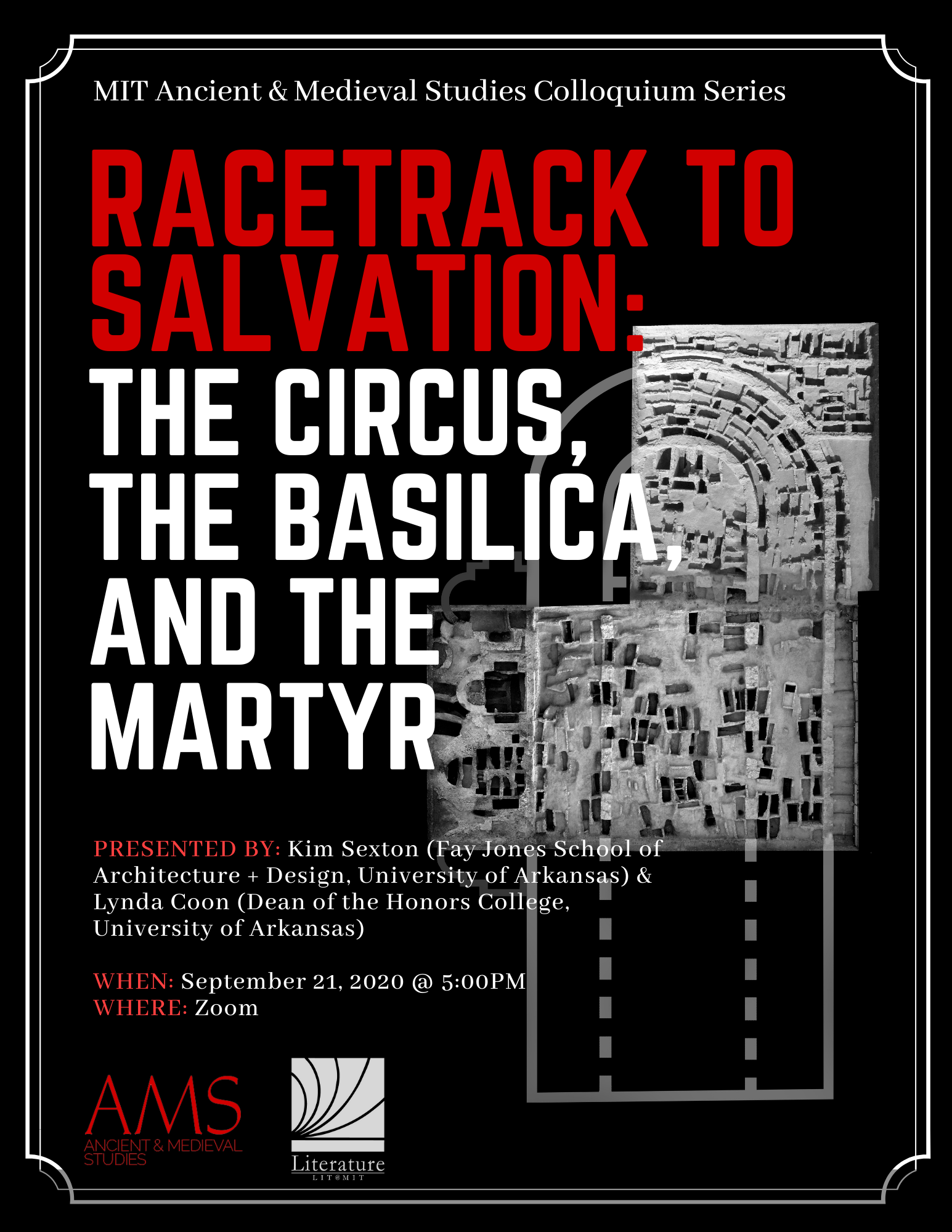 AMS Colloquium Presents: Racetrack to Salvation: The Circus, The Basilica, and the Martyr