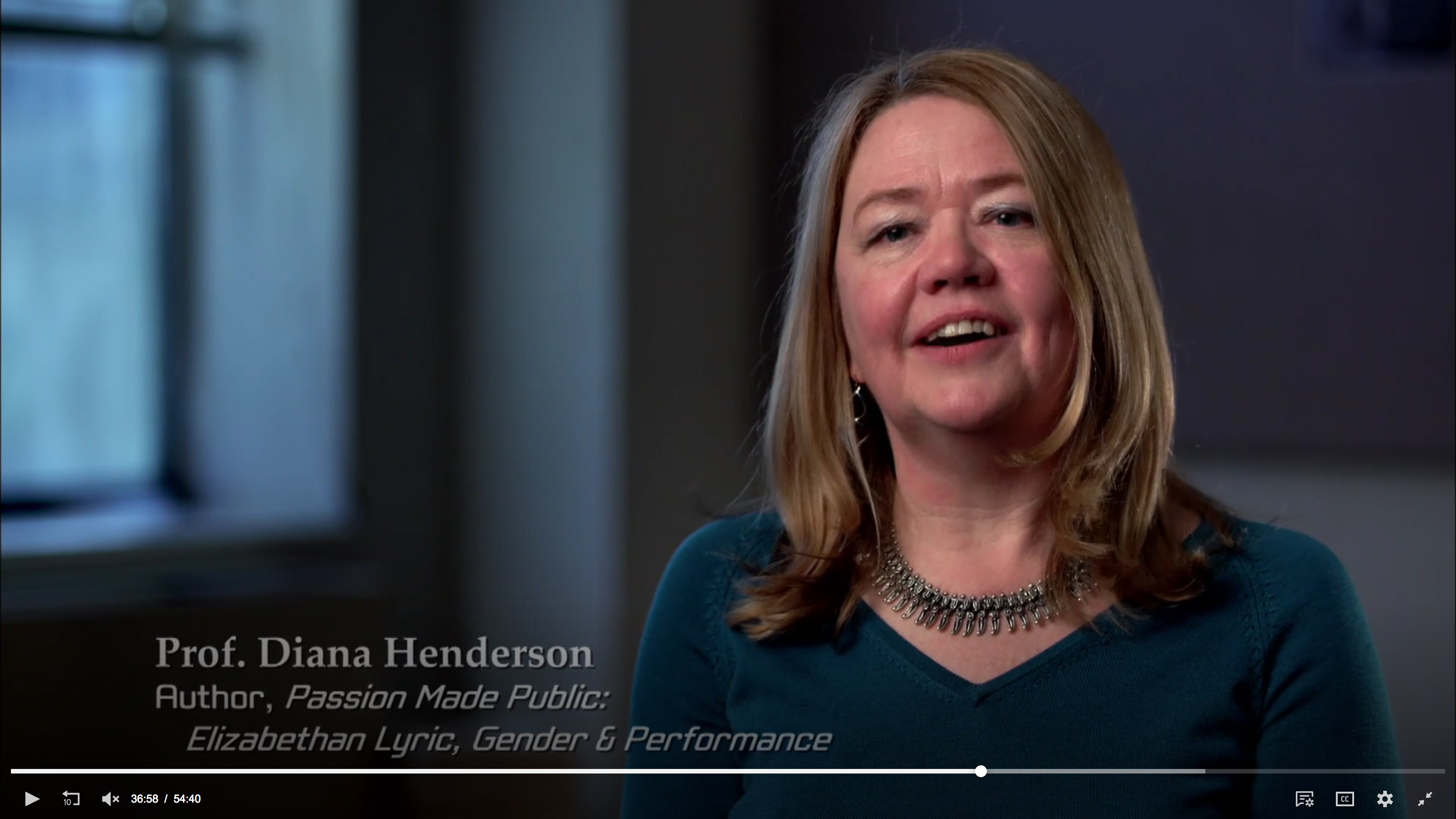 Diana Henderson featured in PBS Series "Shakespeare Uncovered"