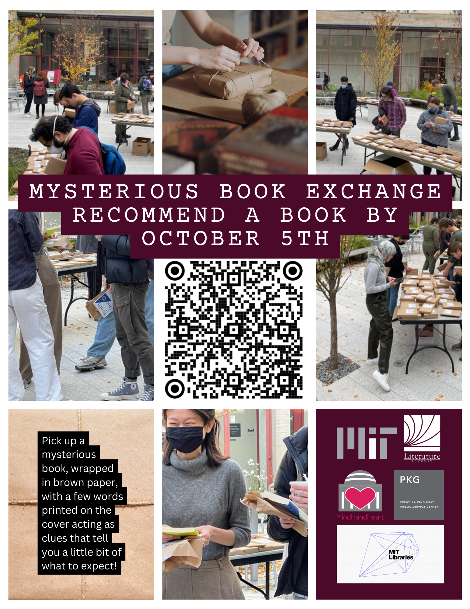 MIT Mysterious Book Exchange: Recommend