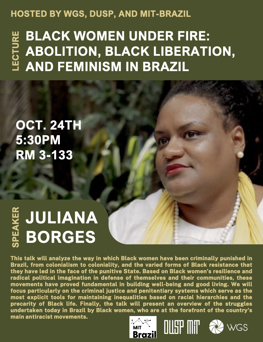 POSTPONED to Spring 2024 | Black Women Under Fire: Abolition, Black Liberation, And Feminism In Brazil