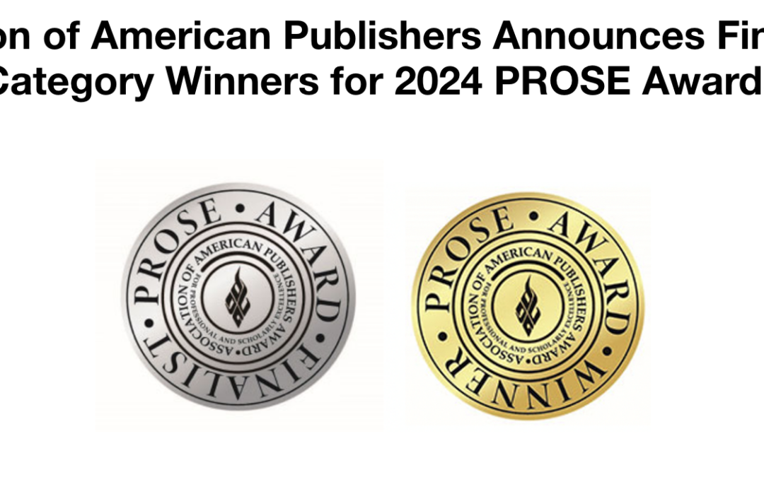 Prof Mary Fuller Finalist for the Association of American Publishers 2024 PROSE Awards!