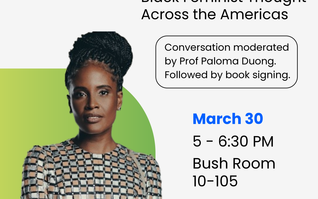 March 30 | Djamila Ribeiro at MIT – Where We Stand (Talk and Book Signing)